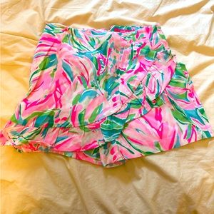 Lilly Pulitzer Faye Skort Croc My World